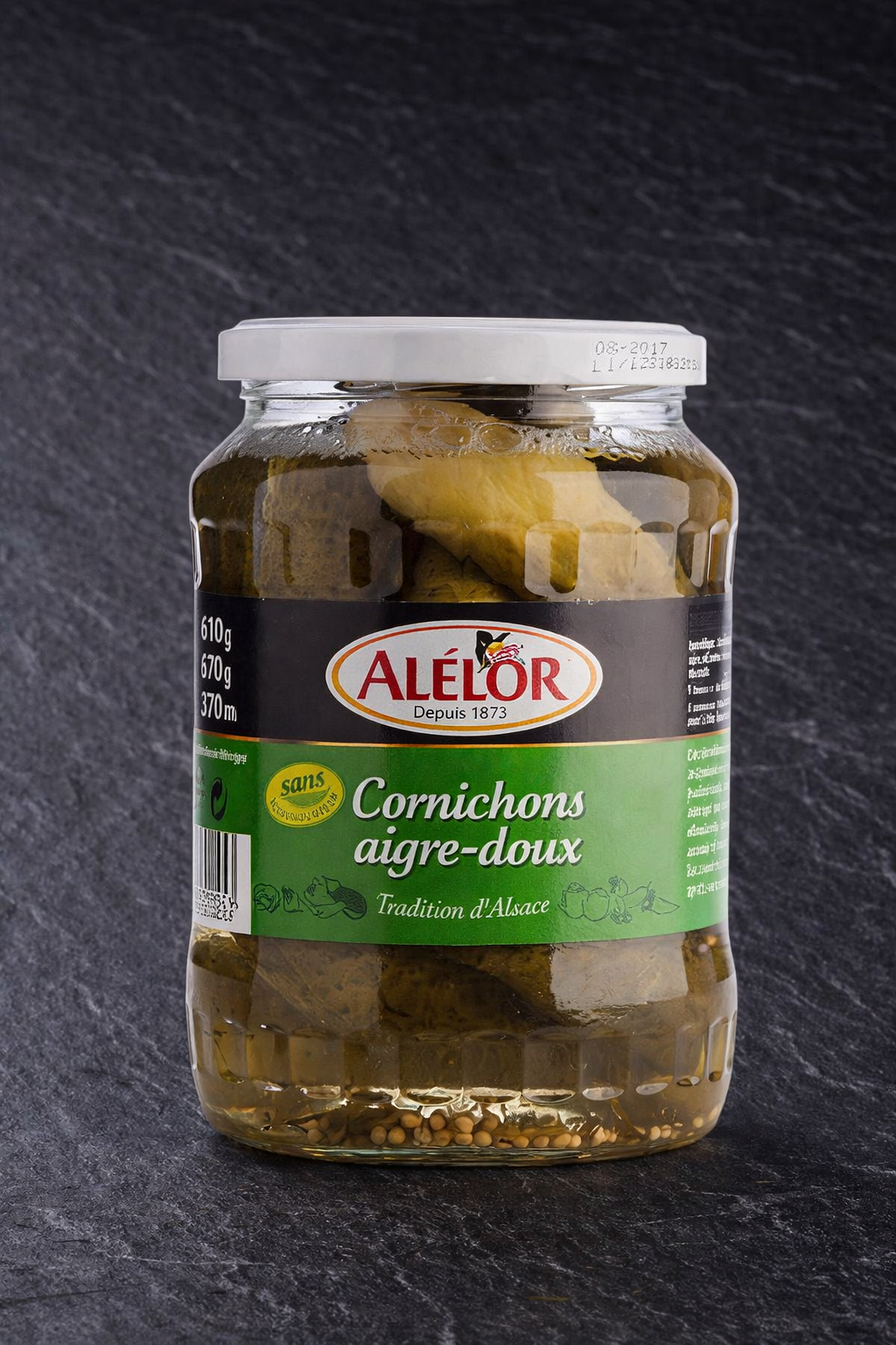 Cornichons aigre-doux Alélor