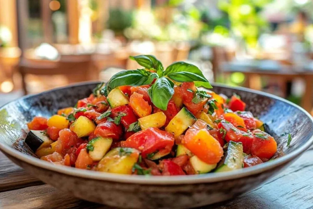 Plat du Jeudi 1/10 -Émincé de bœuf au poivre vert, ratatouille