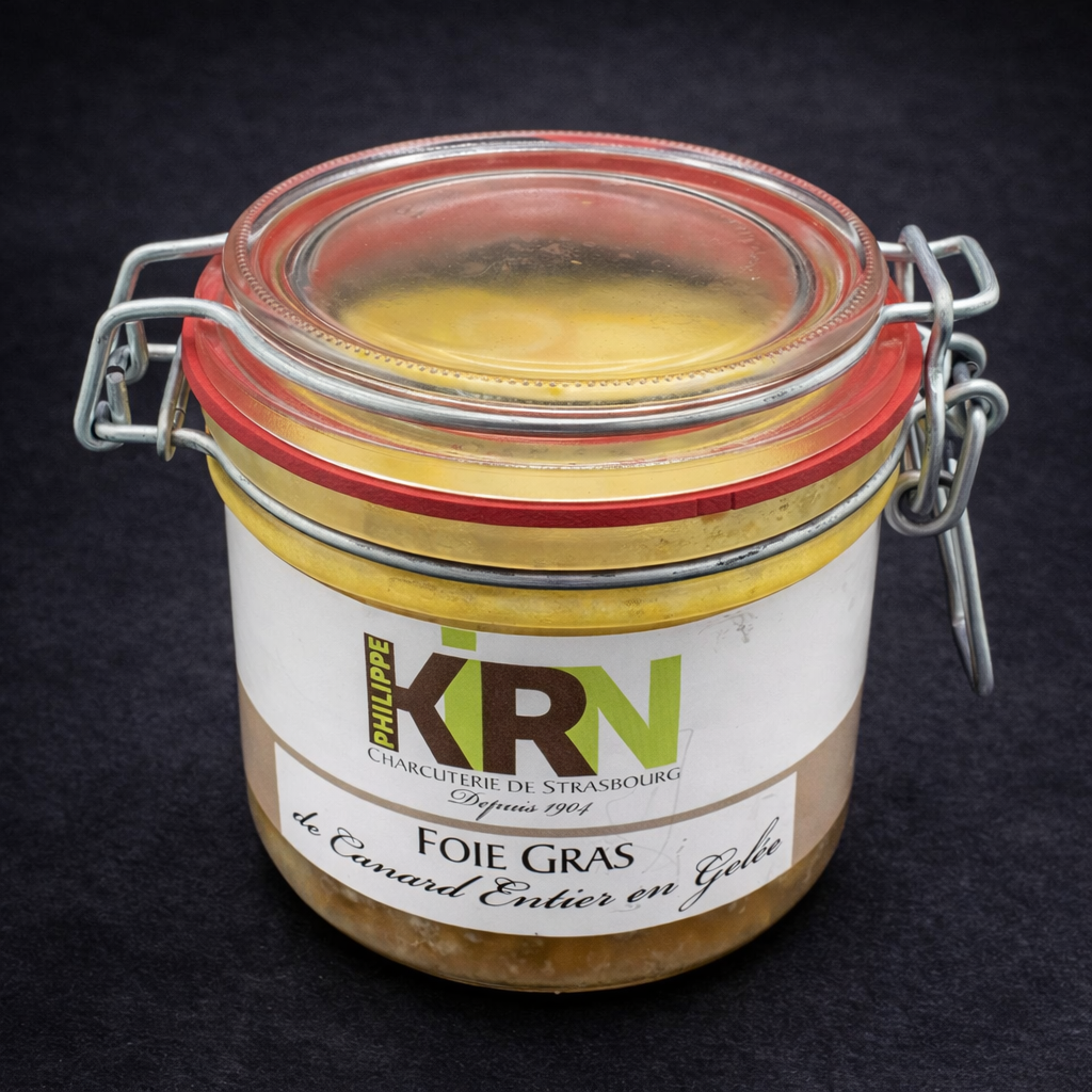 Foie gras de canard 310gr entier en gelée