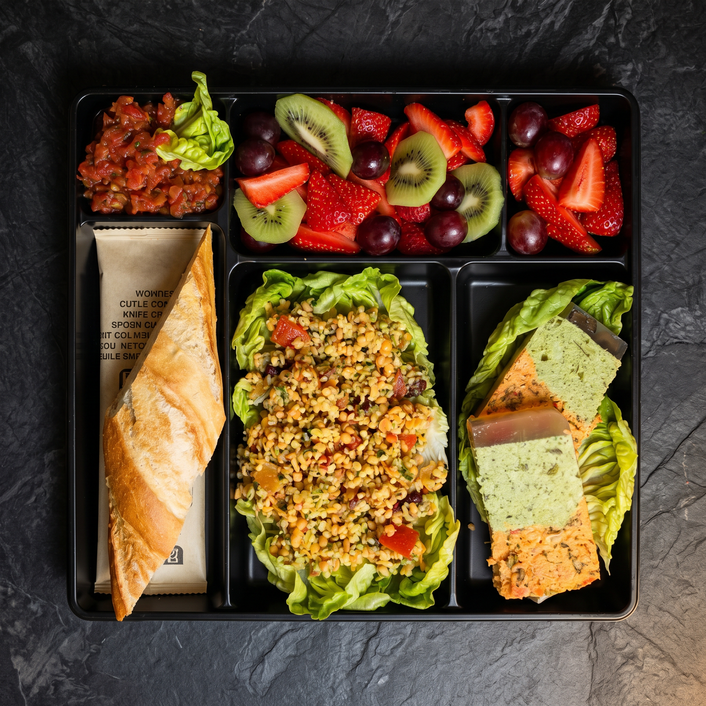 Plateau repas "Le Green Boost"