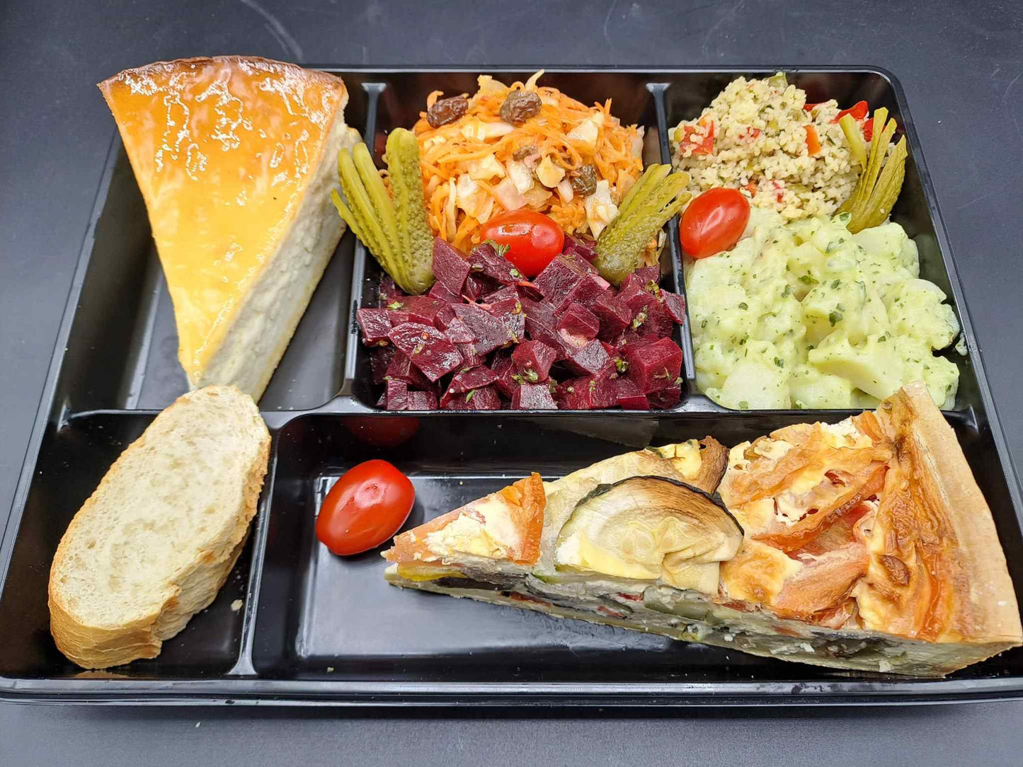 Le Veggie - le plateau