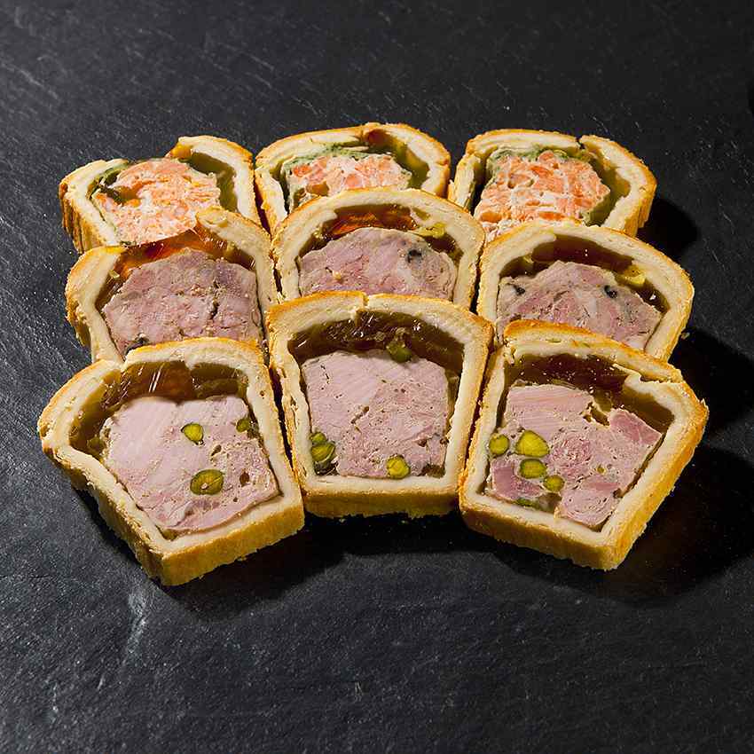 Mini pâté croûte à la volaille
