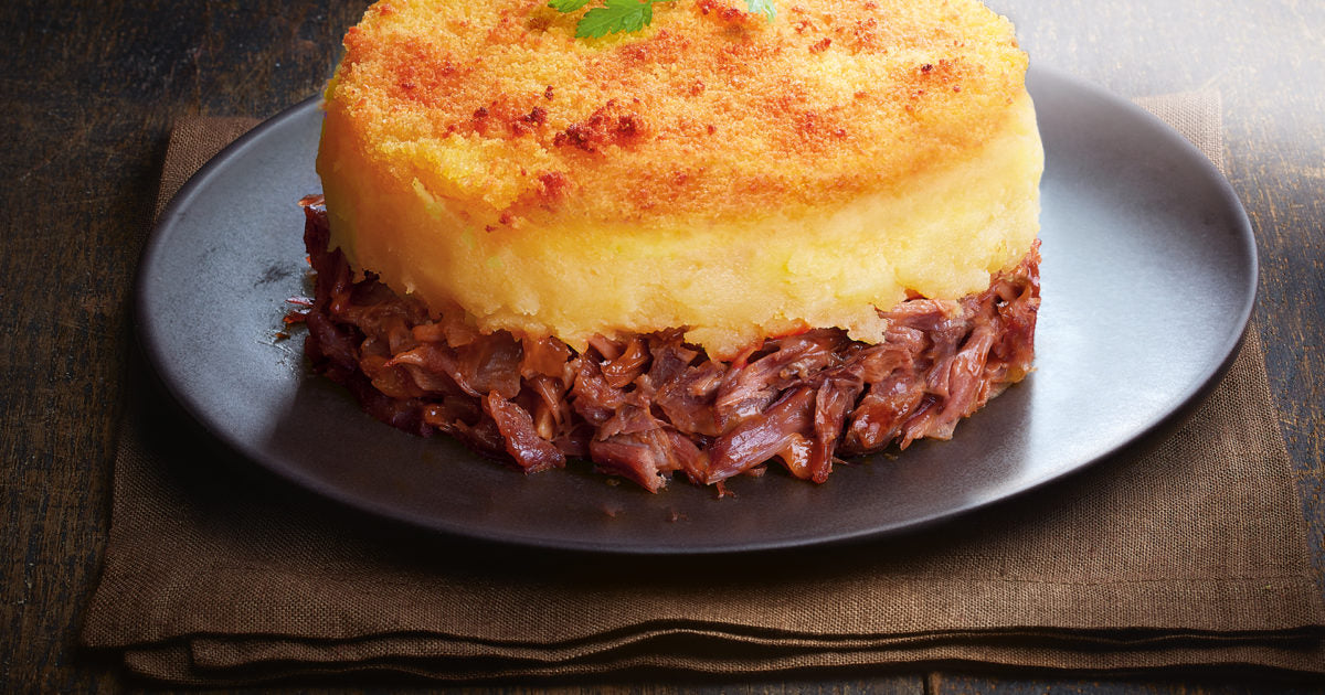 Plat du lundi 3/08 - Parmentier de canard