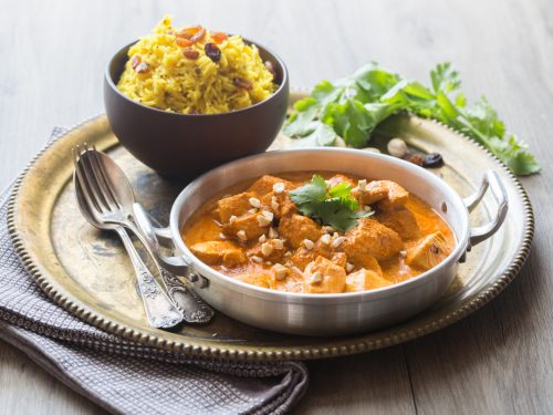 Plat du Samedi 6/06 -Poulet tikka massala, riz cantonais