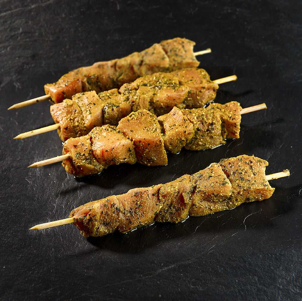 Brochette de Veau mariné
