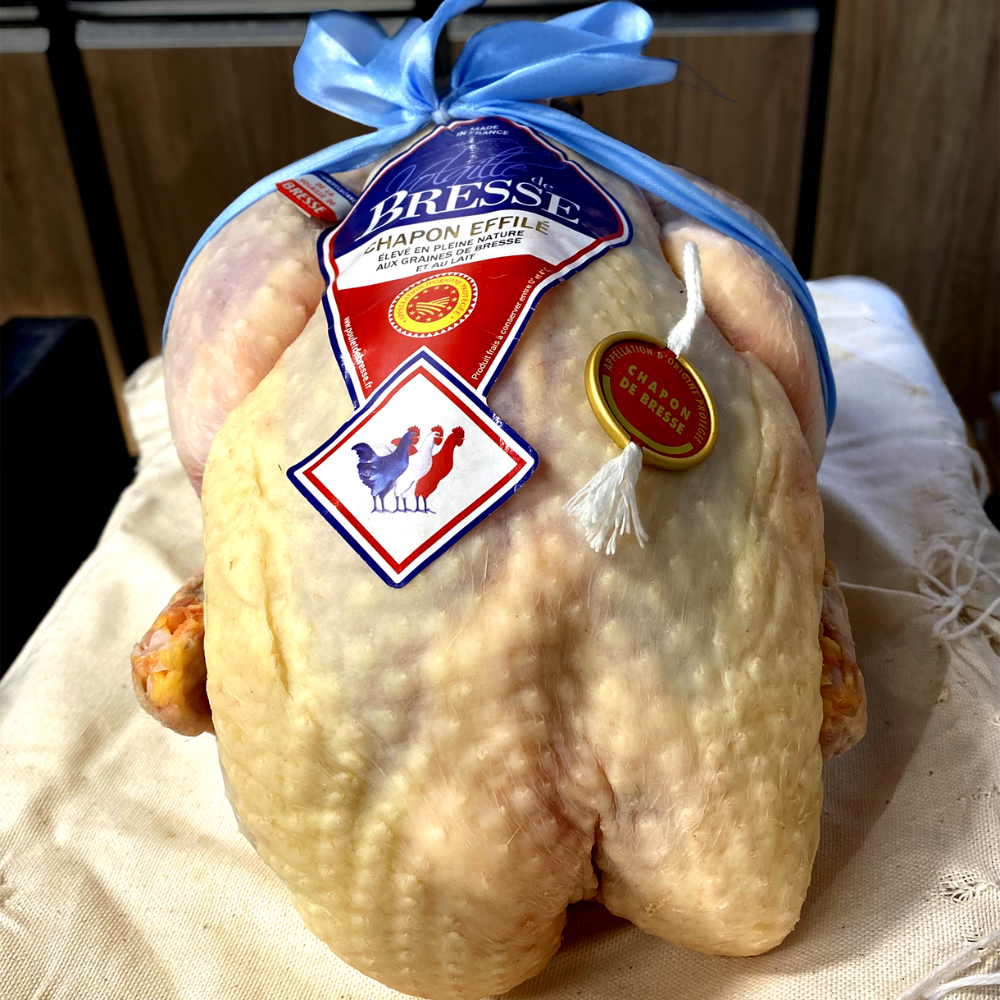 Chapon de Bresse éffilé*