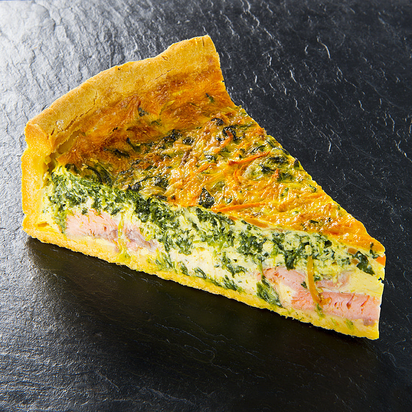Quiche au saumon