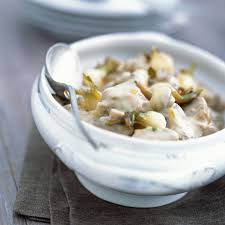 Plat du Lundi 10/08 - Blanquette de veau à l’ancienne, tagliatelle