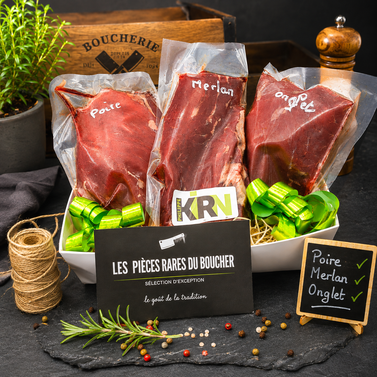 Pack "Pièces rares du boucher" spécial BBQ