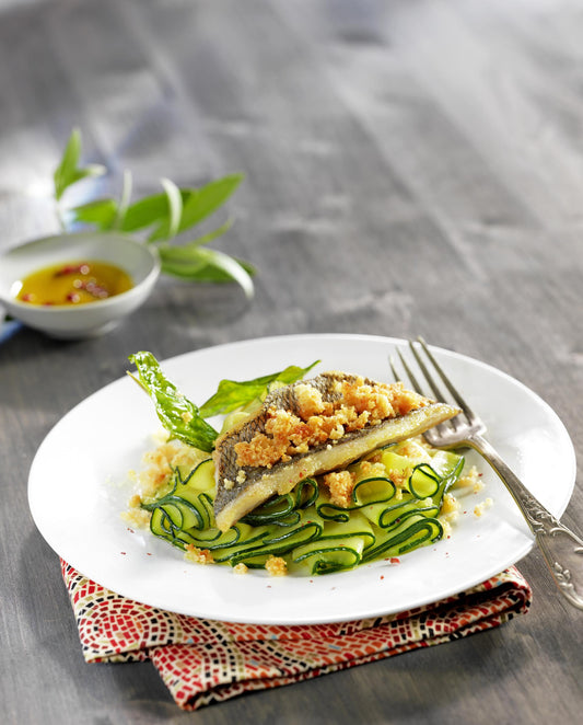 Plat du Mardi 17/02 - Filet de daurade à l'orange, haricots verts