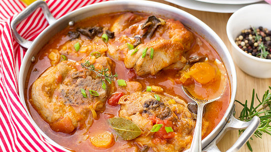 Plat du Samedi 22/08 - Ossobuco de veau à l’orange, courgettes