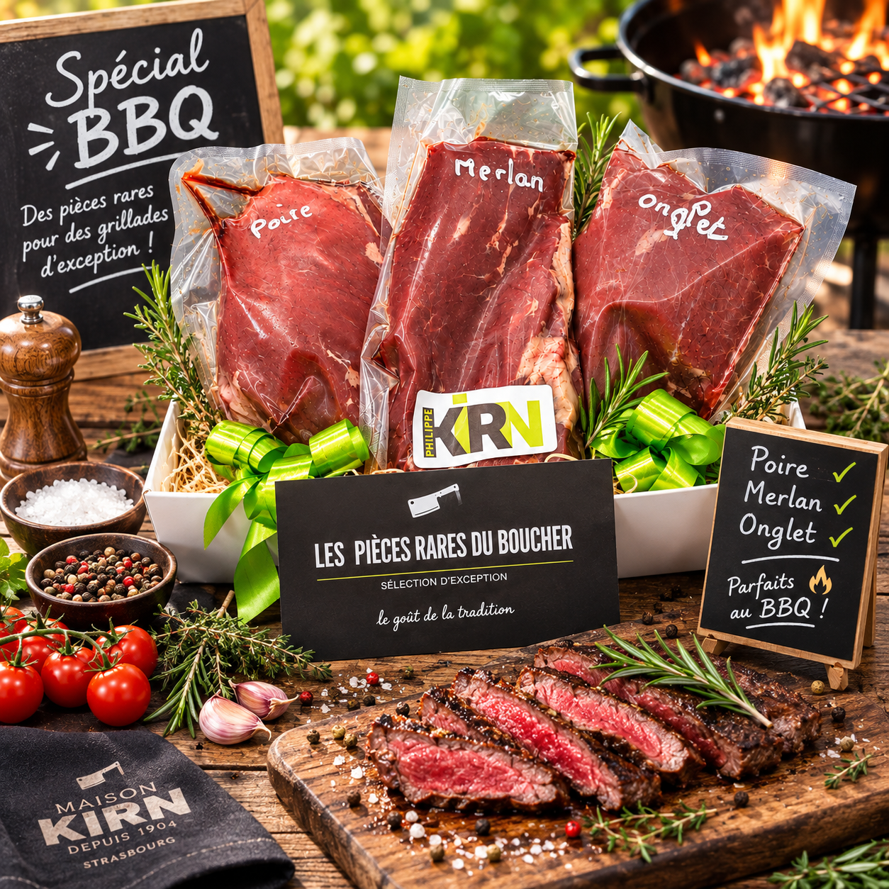 Pack "Pièces rares du boucher" spécial BBQ