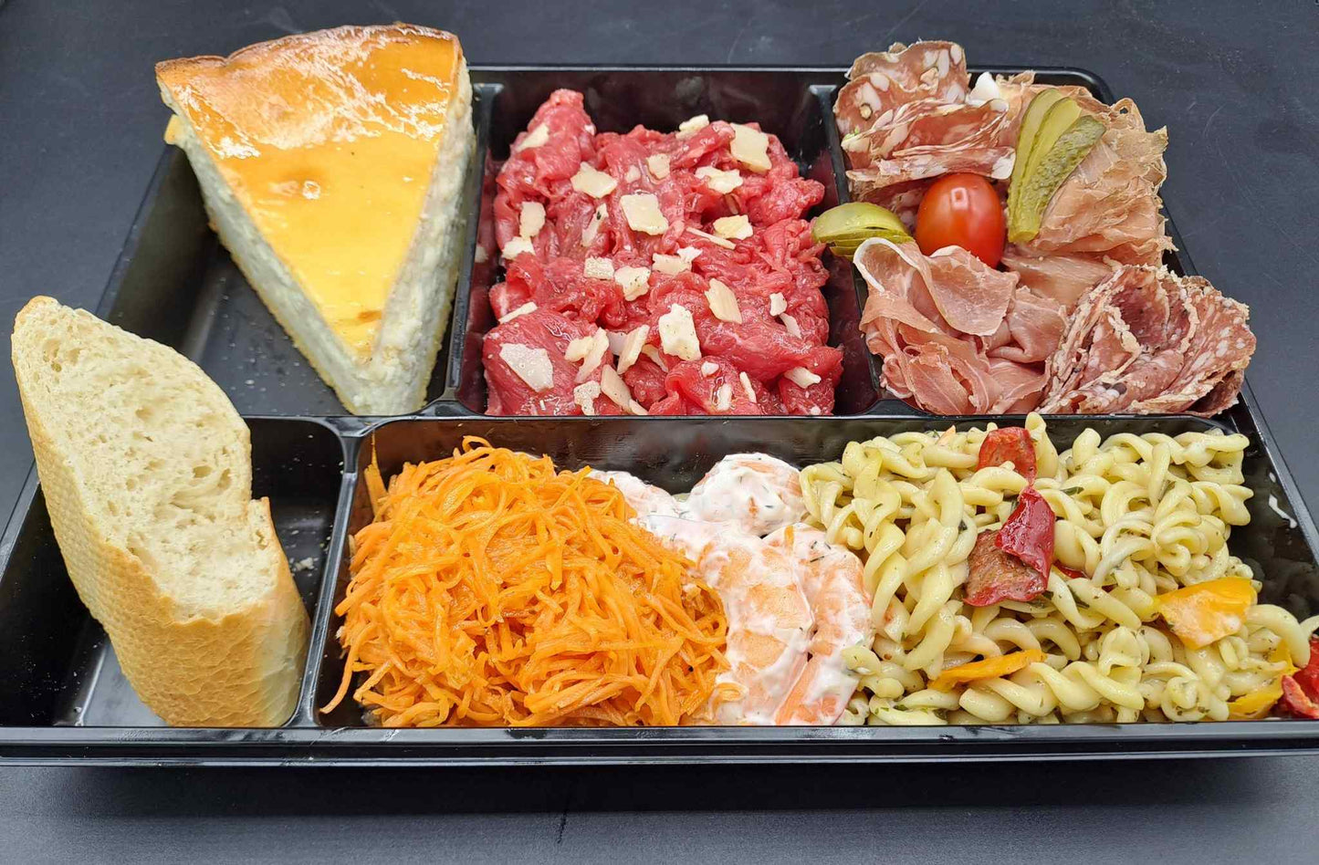 Portofino (avec carpacccio) - le plateau