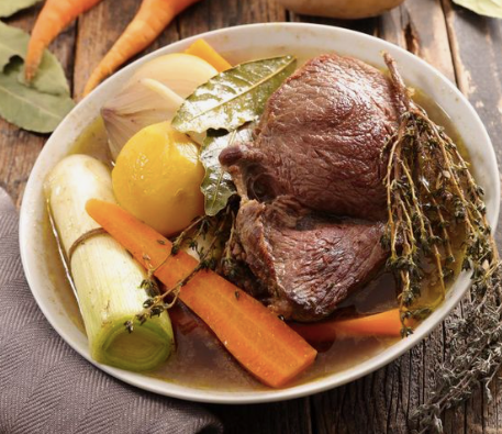 Plat du Lundi 2/02 - Pot au feu à l'alsacienne, pommes de terre sautées