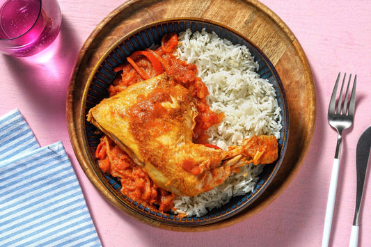 Plat du Samedi 3/10 - Poulet basquaise, riz