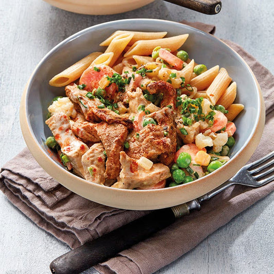 Plat du Jeudi 12/02 - Goulash de veau, pâtes