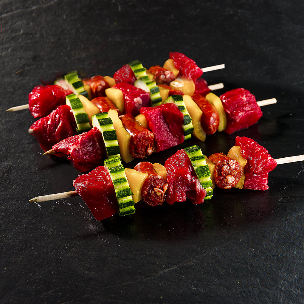 Brochette de Bœuf aux Légumes