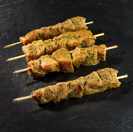 Brochette de Veau mariné