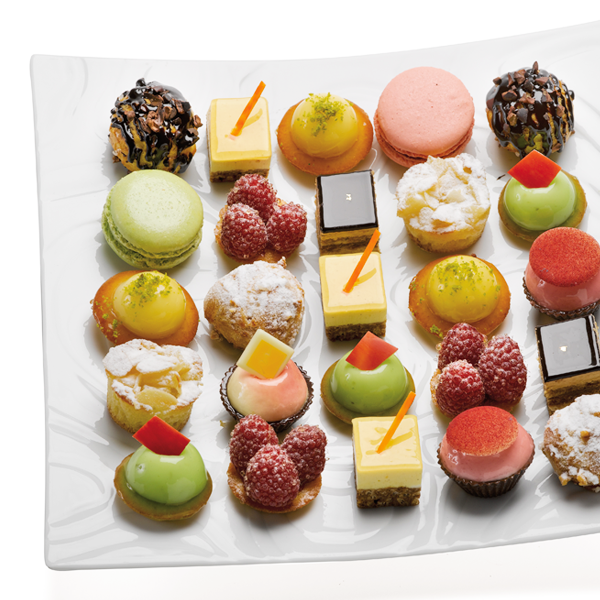 Assortiment de mignardises sucrées de Thierry Mulhaupt