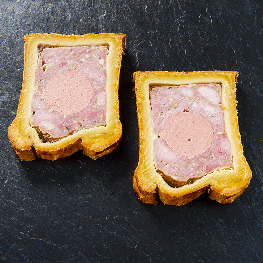 Pâté en croûte canard forestier