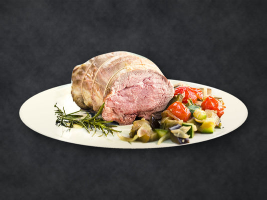 Plat du Mercredi 21/10 - Rôti d'agneau laquée au miel, haricot vert à la tomate