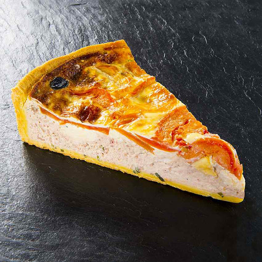 Quiche au thon a la tomate
