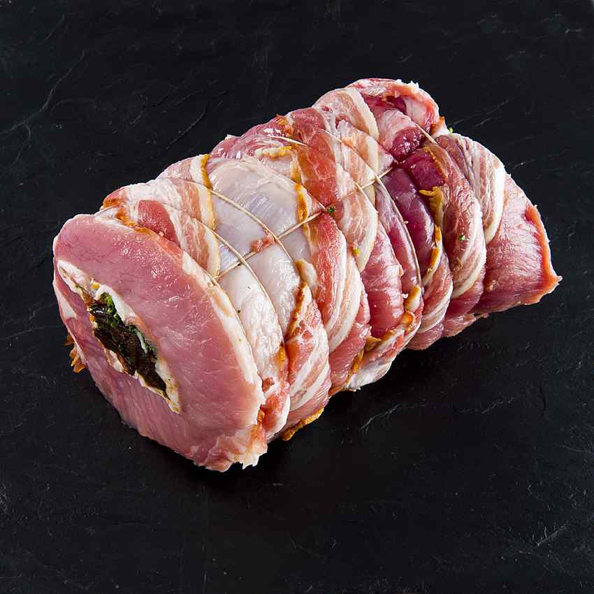 Rôti de porc aux fruits secs