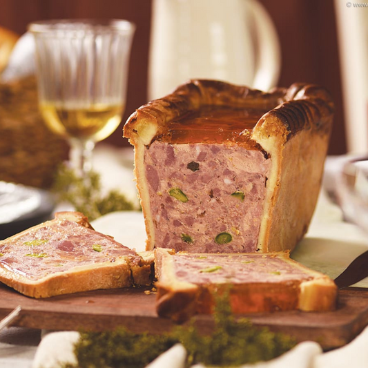 Pâté en croûte, salade de betteraves & taboulé à l’orientale